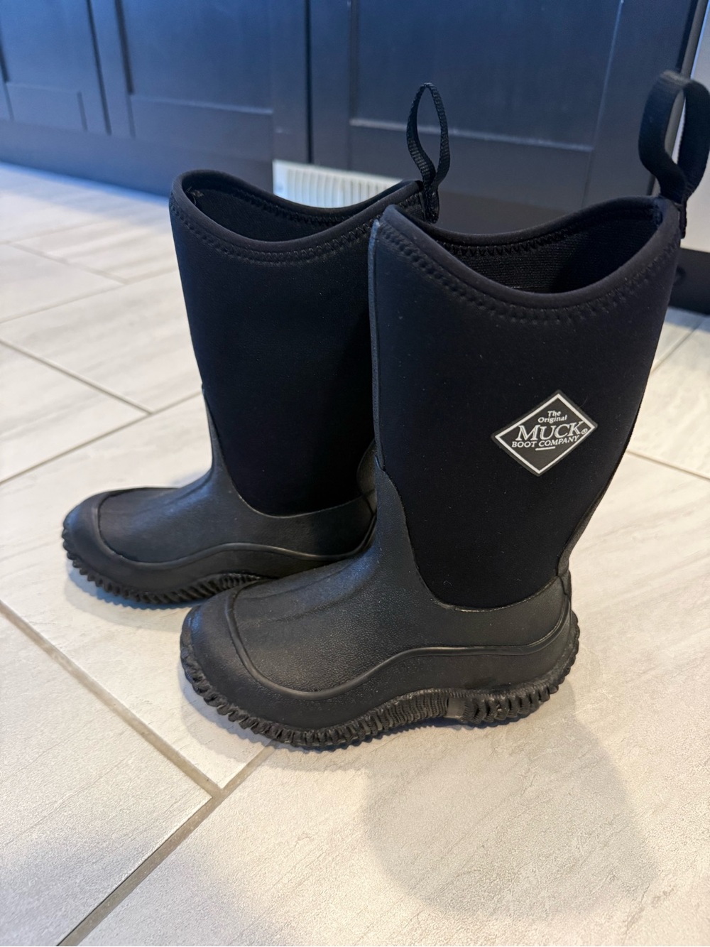 Kids' Black Muck Boots